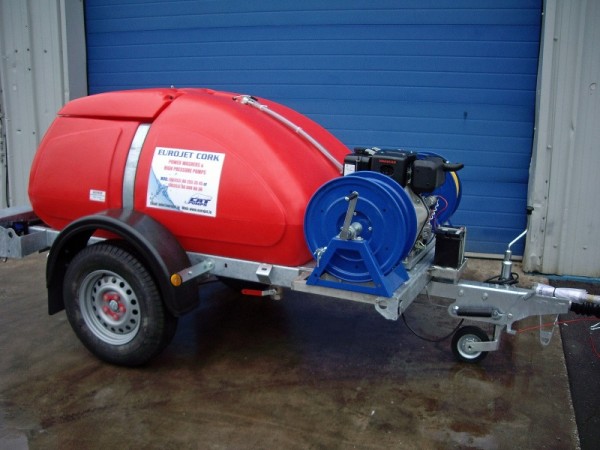 Cold water Yanmar Bowser with Cat Pump from Eurojet - Pressure washers, Cat pumps and spares, Ireland